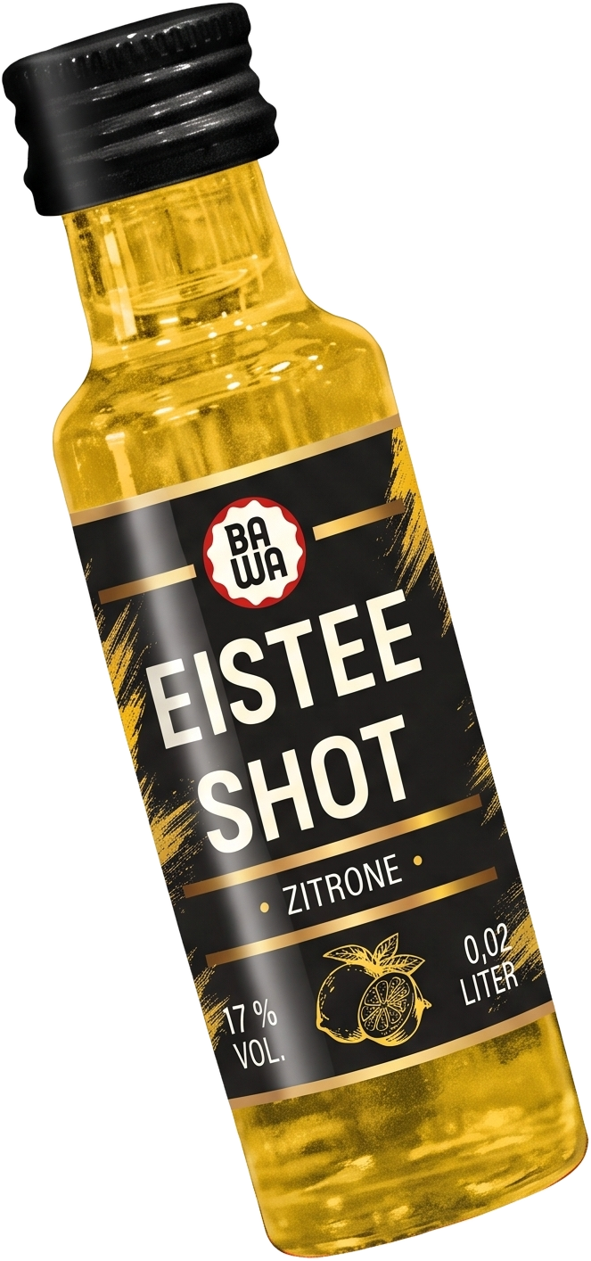 BAWA Eistee-Shot Zitrone, 0,02 l