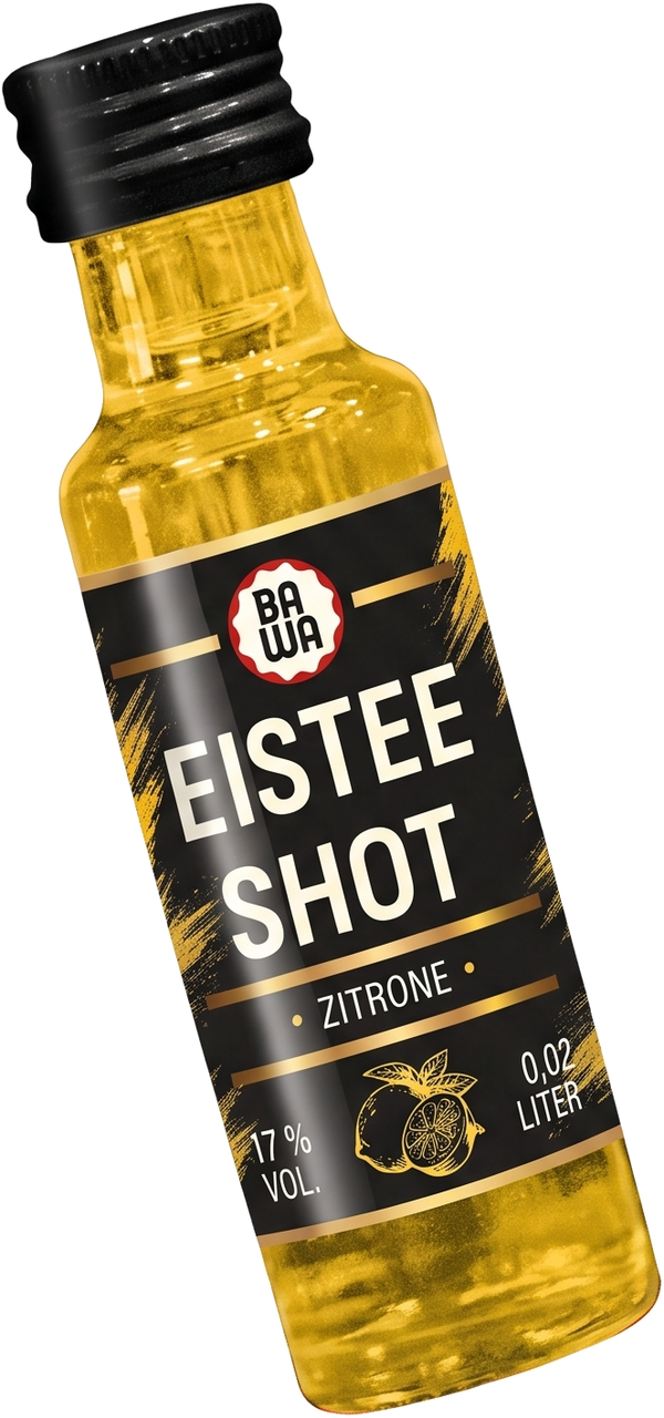 BAWA Eistee-Likör Zitrone Klopfer