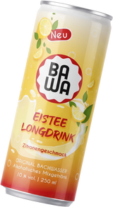 BAWA Eistee-Longdrink Dose Zitrone, 250 ml