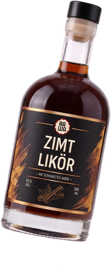 BAWA Zimt Likör auf Schwarztee-Basis, 0,5 l
